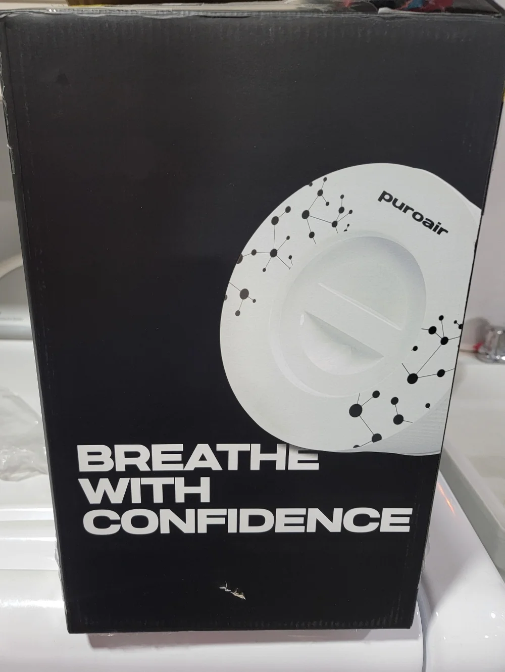 New puroair black air purifier. Still in box. Has hepa filter. - Picture 10 of 11